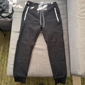 Black joggers